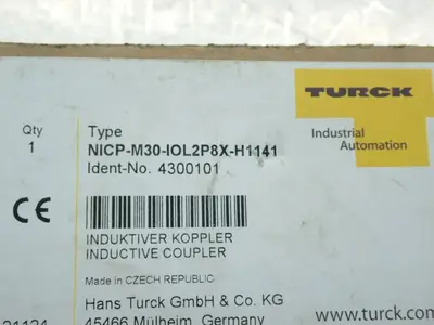 NEW TURCK NICPM30IOL2P8XH1141