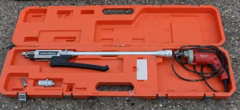 PamFast Auto Feed System With Corded Milwaukee Drill & Case