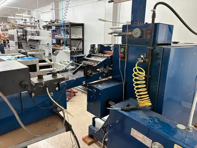 1990 ALLIED GEAR FLEXOMASTER 1B FLEXO NARROW WEB | Styers Equipment Company (27)