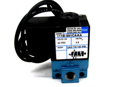 NEW MAC VALVES 111B-591CAAA VALVES 2.5 WATTS 24VDC 111B591CAAA