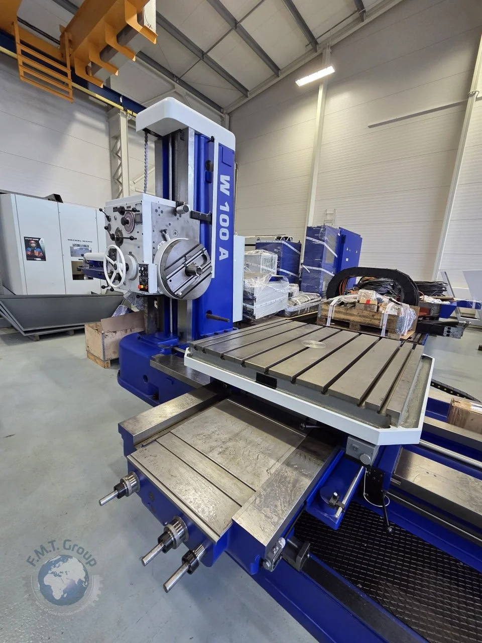 Used TOS W 100 A Horizontal Table Type Boring Mills SK | F.M.T. Group s.r.o. #1245881