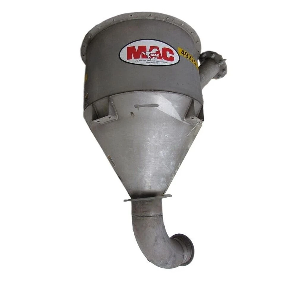 Mac 18 cu. ft. Stainless Steel Hopper