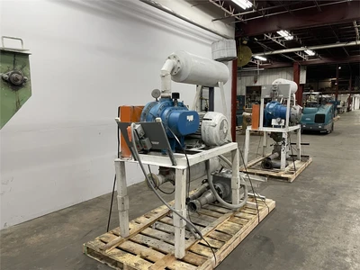 50 HP MAC Vacuum Conveyor With Surge Bin & Airlock