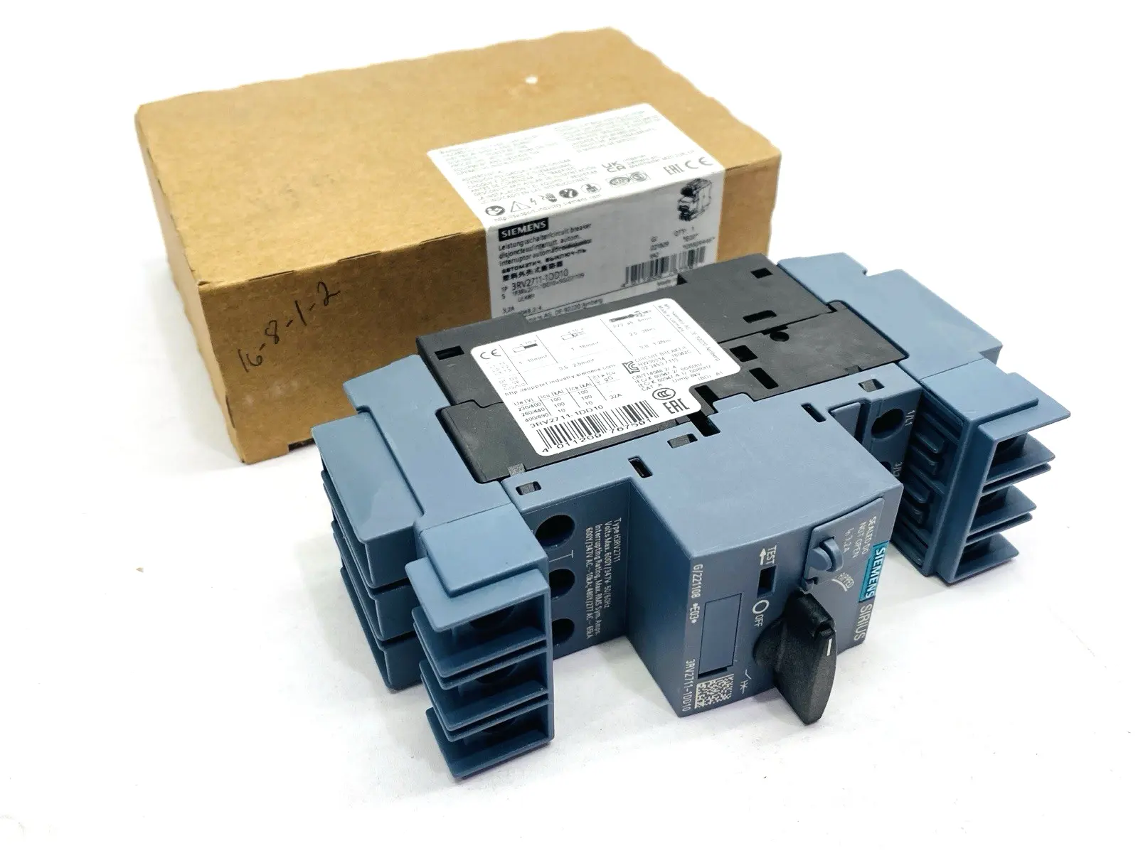 3RV2711-1DD10 | Siemens  SIRIUS Circuit Breaker Size S00 3.2A - New Other