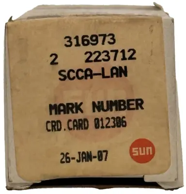 NEW SUN HYDRAULICS SCCA-LAN