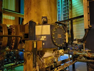 4:1 Compression Screw Feeder w/ Vertical Impregnator & 1200 hp AC to DC Motor