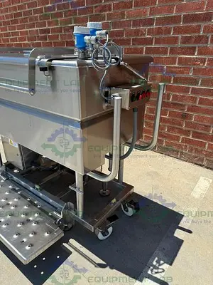 USED SANI MATIC STAINLESS STEEL 300 LITER COP SYSTEM PARTS WASHER SKID