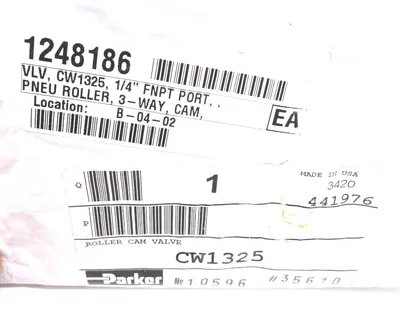 NEW PARKER CW1325 PNEUMATIC ROLLER