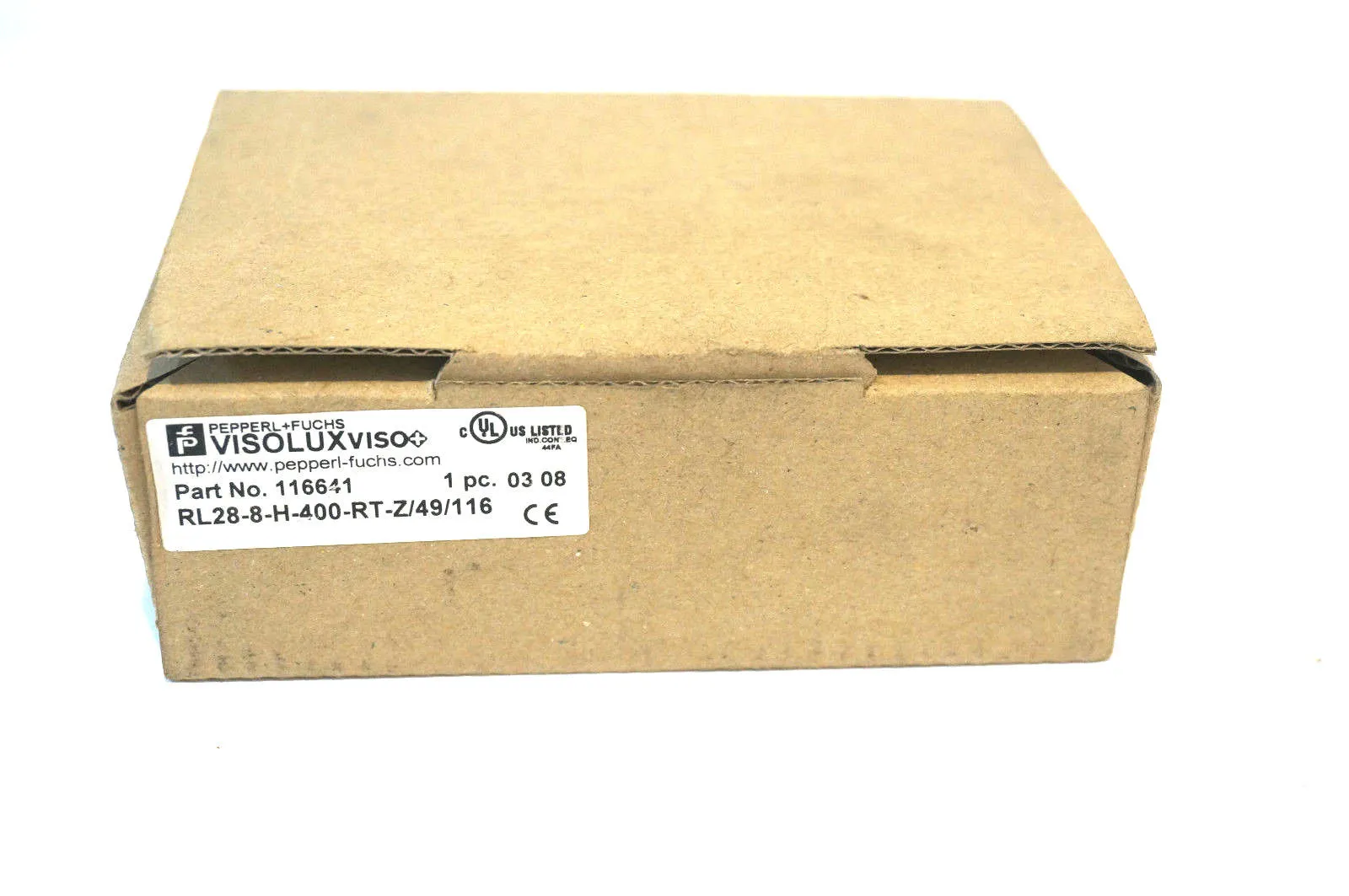 NEW PEPPERL FUCHS RL28-8-H-400-RT-Z/49/116 PHOTO SENSOR 116641