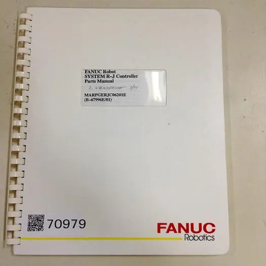 Used FANUC MARPGERJC06201E Manuals Michigan US | Ideal Machinery #567292