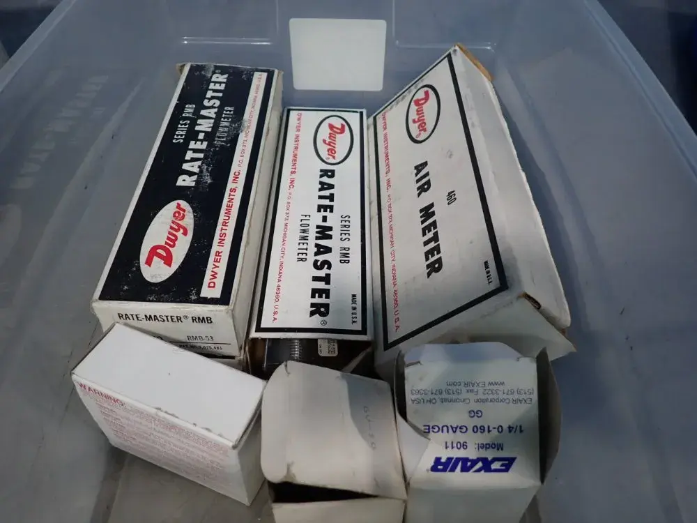 Dwyer, Exair   Air Meter, Pressure Gauges, Flowmeter