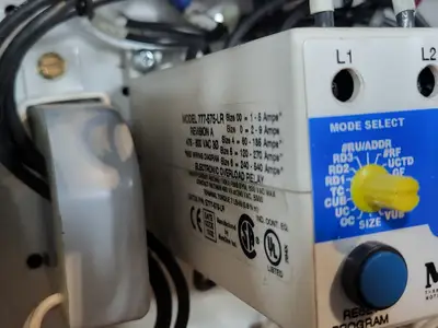 0.5hp, 600V, 15A, FVNR Starter, Size 1