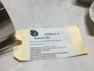 Bearing Interbowl model 28 NMC Salem water pump lot of 3