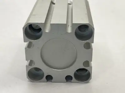 USED SMC COMPACT GUIDE ROD CYLINDER 20MM BORE 20MM STROKE