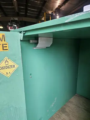 Used SECURALL 55 GALLON DRUM CABINET Safety Equipment Wisconsin US | Lemke Machinery Sales #1354129