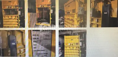 Used 2008 HARMONY 560XDRC VERTICAL DEEP CHAMBER Balers | US Recycling Equipment #474698