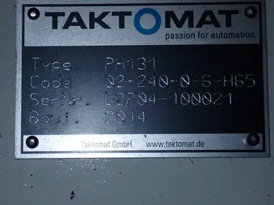 USED 2014 TAKTOMAT PH131