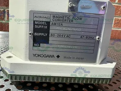 USED YOKOGAWA ADMAG AM12A -P2A1A*A/ND/TB/SCT MAGNETIC FLOW CONVERTER 80-246 VAC