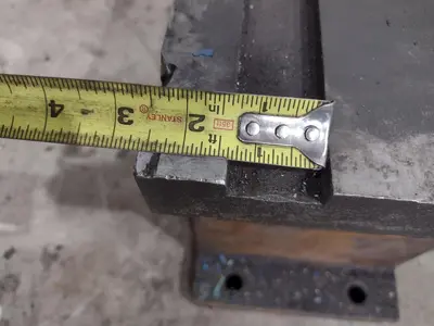 18" X  10" X 15" HIGH STEEL PARALLELS, SET OF 2: STOCK #23741