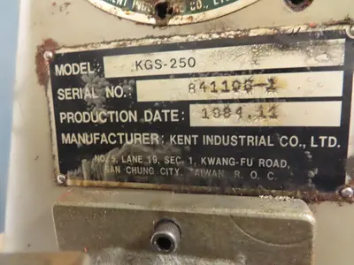 1984 KENT KGS-250 Surface Grinders | MD Equipment Services LLC (19)