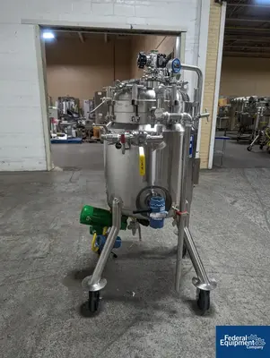 USED Feldmeier 100 Liter Feldmeier Reactor, 316L S/S, 60/125#
