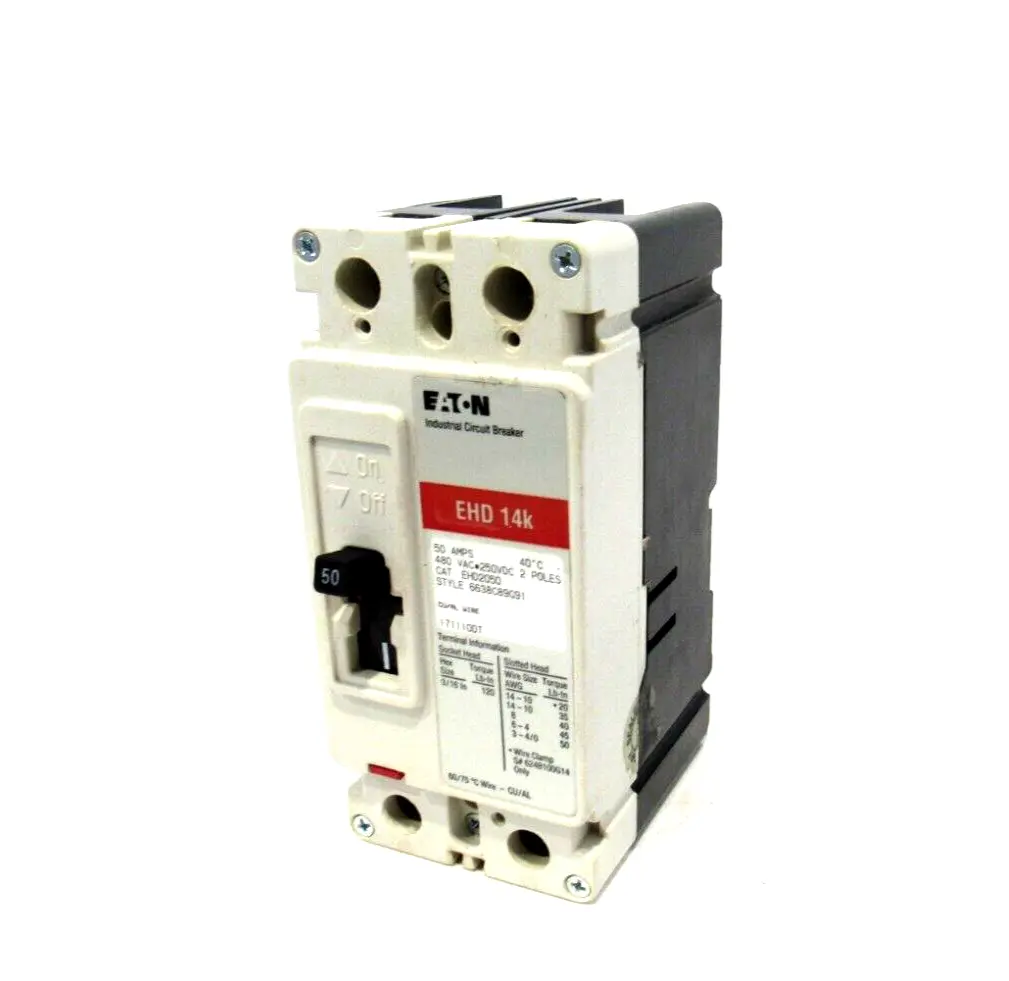 NEW EATON EHD2050 CIRCUIT BREAKER 6638C89G91
