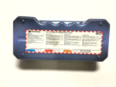 Domino IC-270BKA Printing Ink Advanced Fluids Volume 0.825L