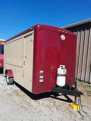 Used 2000 MORGAN 14' FOODTRAILER _UNKNOWN_ Concession Trailers Tennessee US | BAKE Marketing #1370142