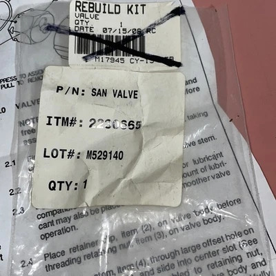 PALL SANITARY VALVE P/N 2230665 FAST SHIPPING +WARRANTY
