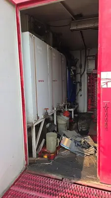 USED OILFIELD SKID DOGHOUSE/COMBO BUILDING