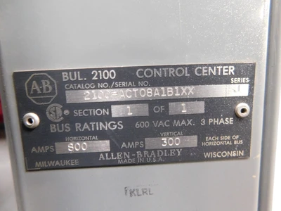 Allen-Bradley NA Combination Starters | Equipment Recovery Corp. (8)