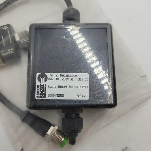 New | in-Stock ABICOR BINZEL ABICOR BINZEL EWR2 RELAISBOX 514.0309.1 / 00343060 / W5YMU *NEW* Misc Electrical & Power Parts | ND Industrial Surplus #1217831
