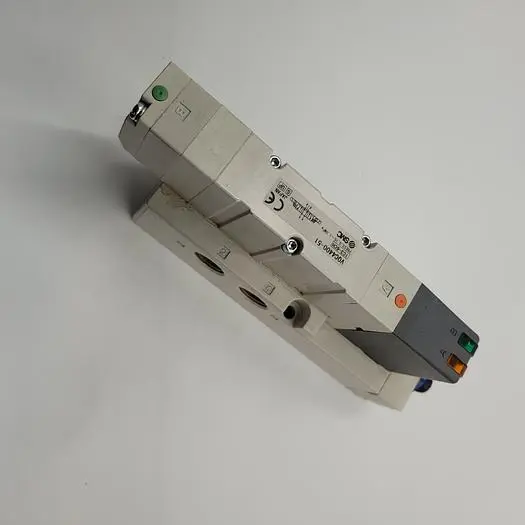 Used SMC SMC VQC4400-51 SOLENOID VALVE BANK & ACTUATOR Solenoid Valves | ND Industrial Surplus #1222225