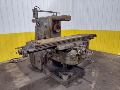 #4 KEARNEY & TRECKER MILWAUKEE MODEL 4CK HORIZONTAL MILLING MACHINE: YOBRO #23955