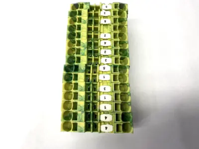 Used WAGO GROUND TERMINAL BLOCK LOT OF 15 Terminal Blocks | Maverick Industrial Sales #1103514