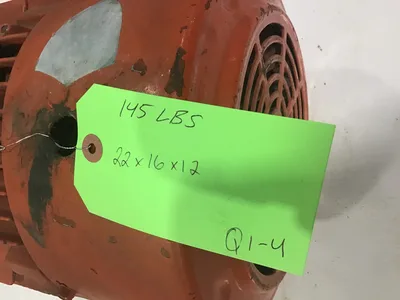 Hyundai HJS213SR235 Inverter Duty AC 3 Phase Motor 7.5HP