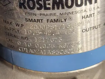 USED ROSEMOUNT 3051CD1A02A1AS5C6C1Q4