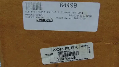 Kop-Flex 3 1/2F MMHUB Gear Coupling 1961192 New NIB