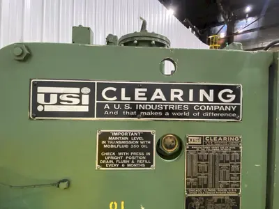 22 TON CLEARING MODEL #22 P640 TORQ PAC OBI STAMPING PRESS, 2" STROKE: STOCK 19382