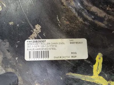 Roller Chain Sprocket No. H120B35307