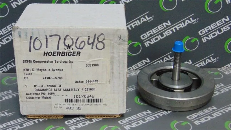 Ariel A-13650-A Compressor Discharge Seat DIS VLV SEAT ASSY, 70CDX, PRC New NIB