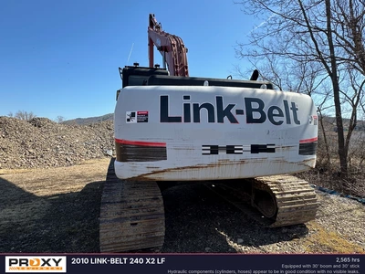 Used 2010 LINK-BELT 240 X2 LF Excavators Pennsylvania US | Proxy Equipment #1377859