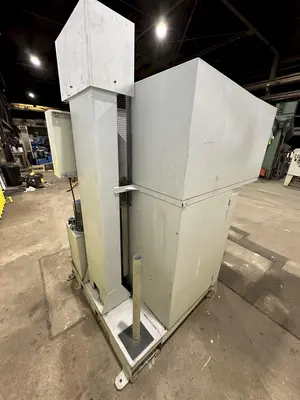 48" X 6.5 HP TECHVAL MODEL VALPAK HYDRAULIC ROTARY COMPACTOR: STOCK #18674