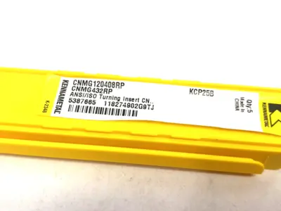 NEW KENNAMETAL KENLOC™ CNMG NEGATIVE INSERT RP GEOM. CNMG120408RP