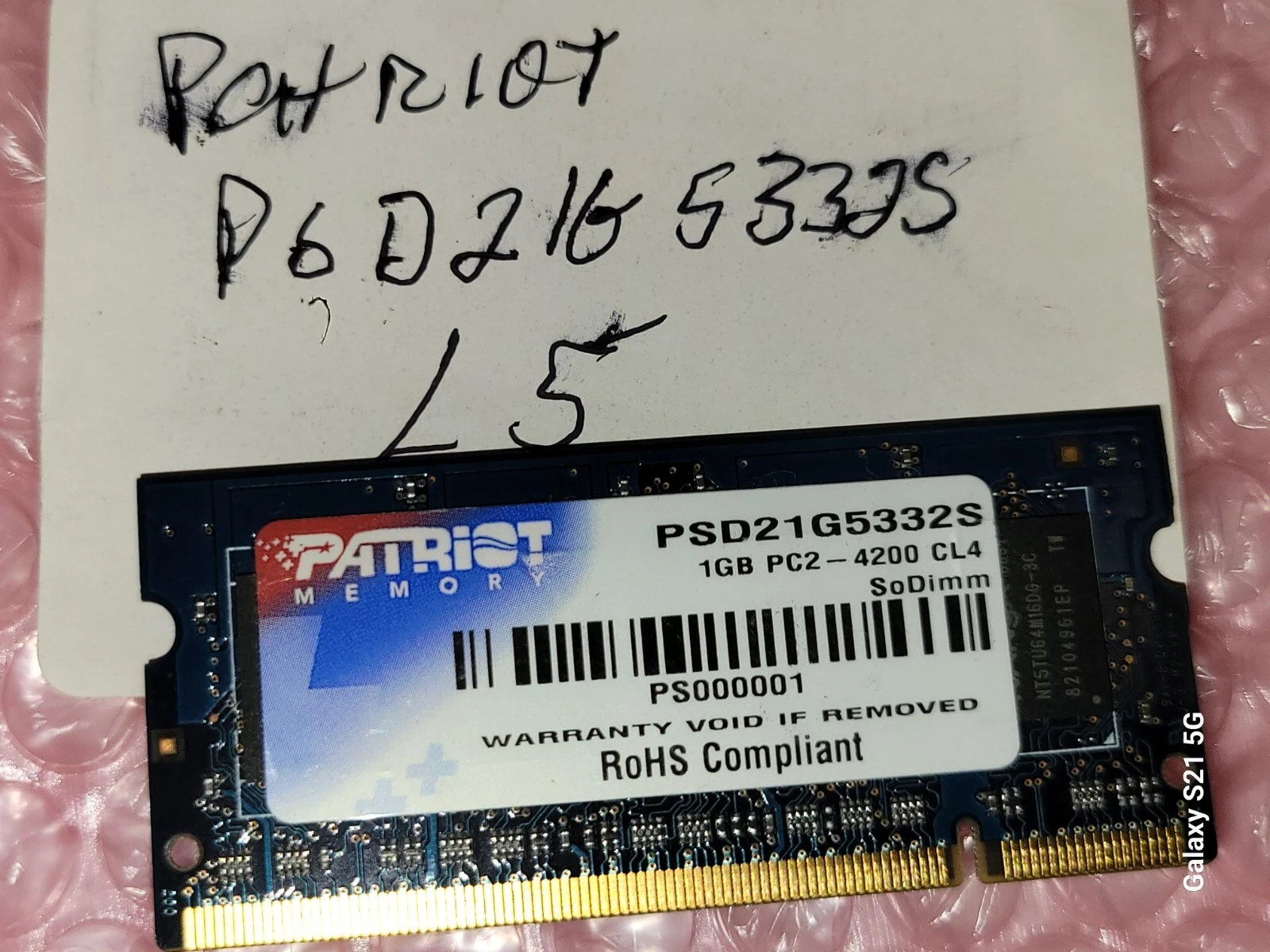 NEW Patriot PSD21G5332S