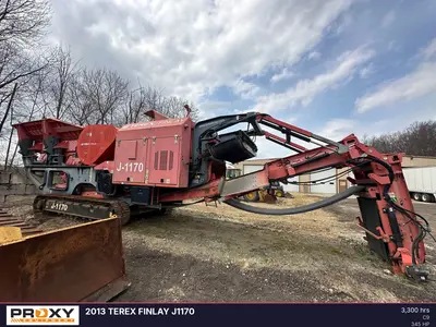 Used 2013 TEREX FINLAY J1170 Crushers New Jersey US | Proxy Equipment #1425968