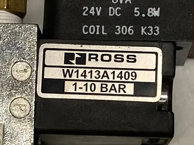 New | in-Stock ROSS W1413A1409 Solenoid Valves Ohio US | Surplus Asset Holdings #1246668