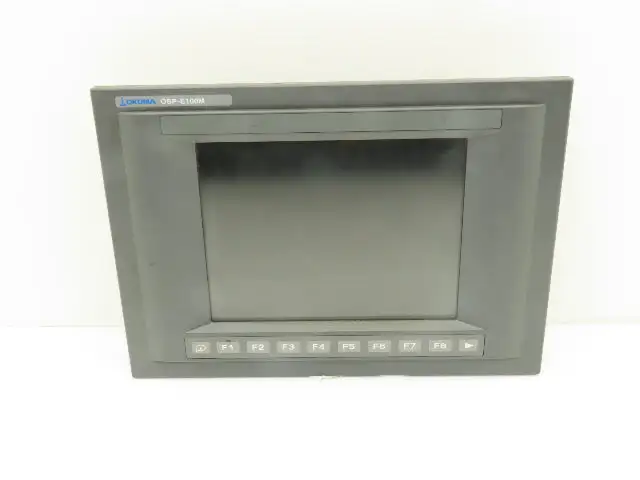 Okuma E0105-653-440 OSP-E100M HMI Touchscreen Operator Control Panel