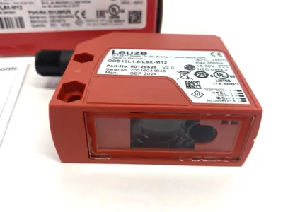 New | in-Stock Leuze Optical Distance Sensor, Against Object Scan, 50129528 Photoelectric Sensors Michigan US | Maverick Industrial Sales #1390592