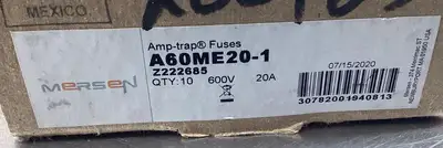 USED Ferraz Shawmut A60ME20-1
